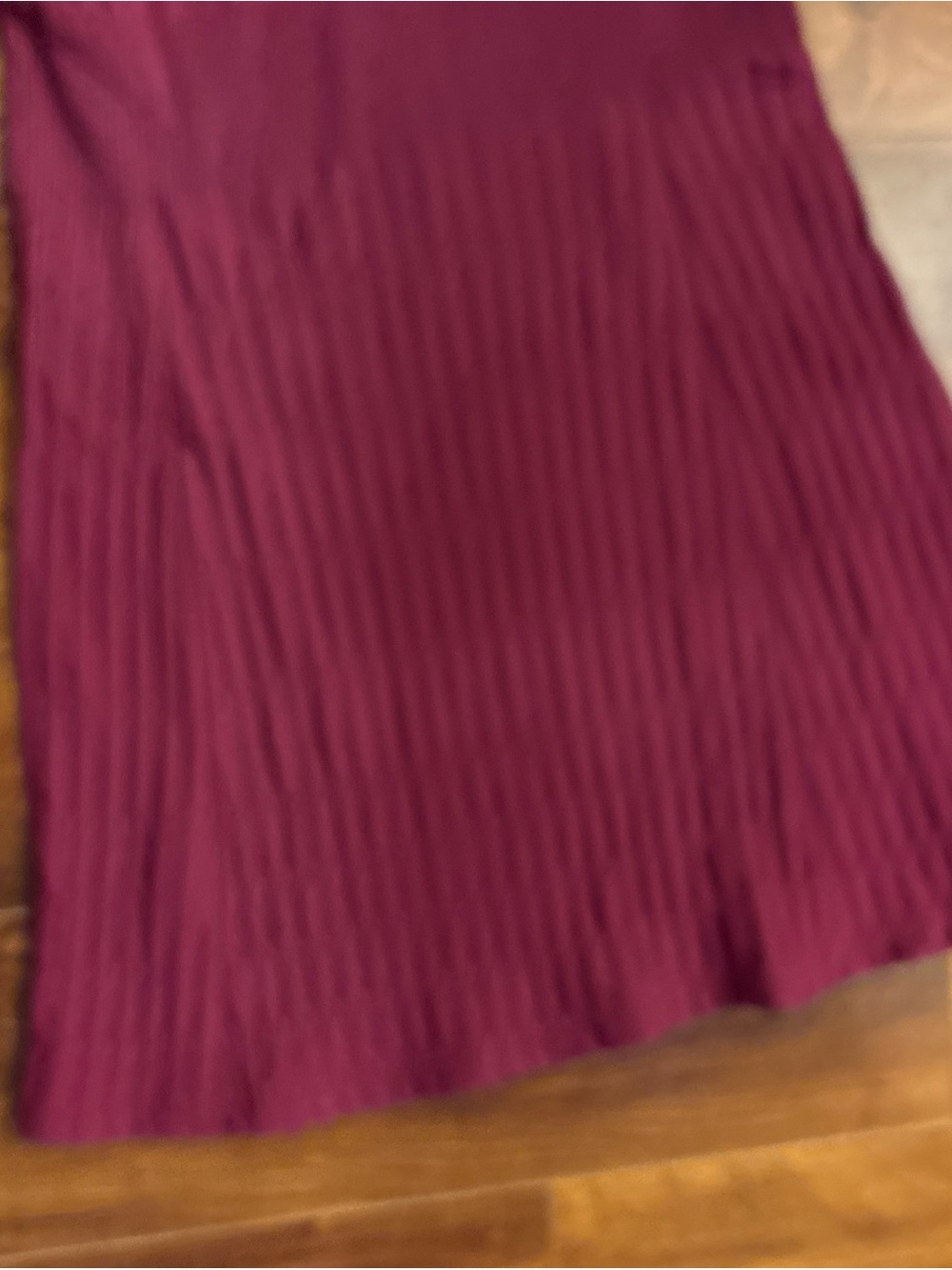 Tory Burch Medium Ashlyn Knit Henley Sweater Dress Maroon Short Sleeve Sheath - Picture 5 of 11